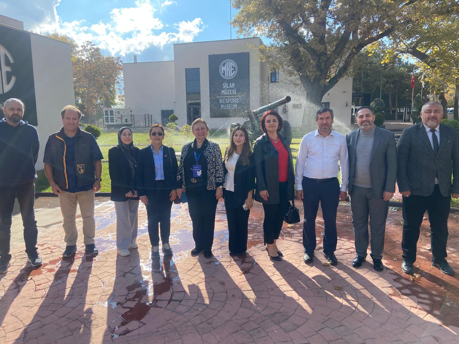 Delice Meslek Yüksekokulu ve MEDEK Değerlendiricileri, Kırıkkale MKE Silah Müzesi’ni Ziyaret Etti