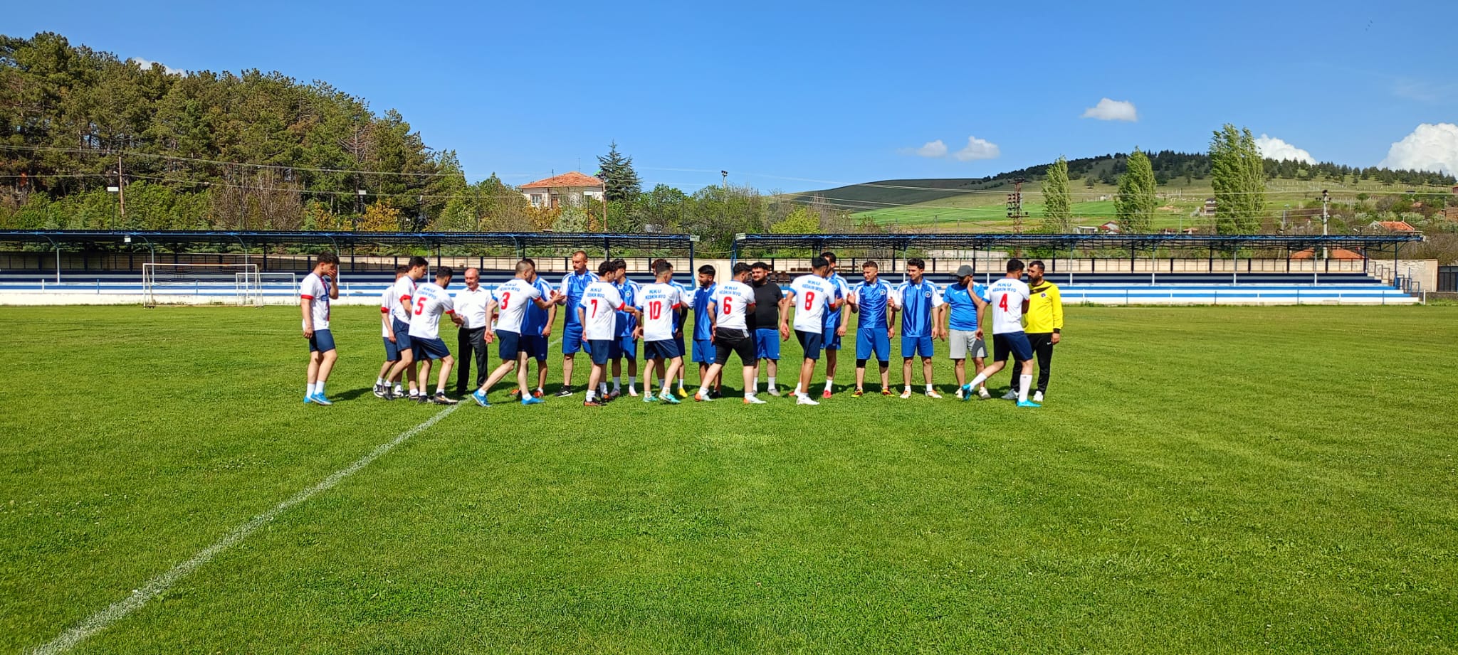 Dostluk Maçında Erkek Futbol Takımımızdan Güzel Performans