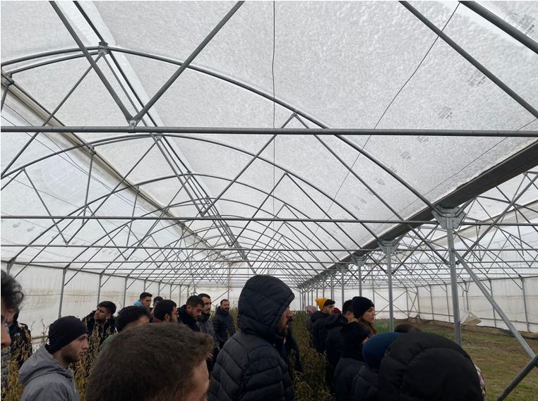 Delice MYO ve Kırıkkale İl Tarım Müdürlüğü İş Birliğiyle Teknik Gezi ve Eğitim Programı Düzenlendi.