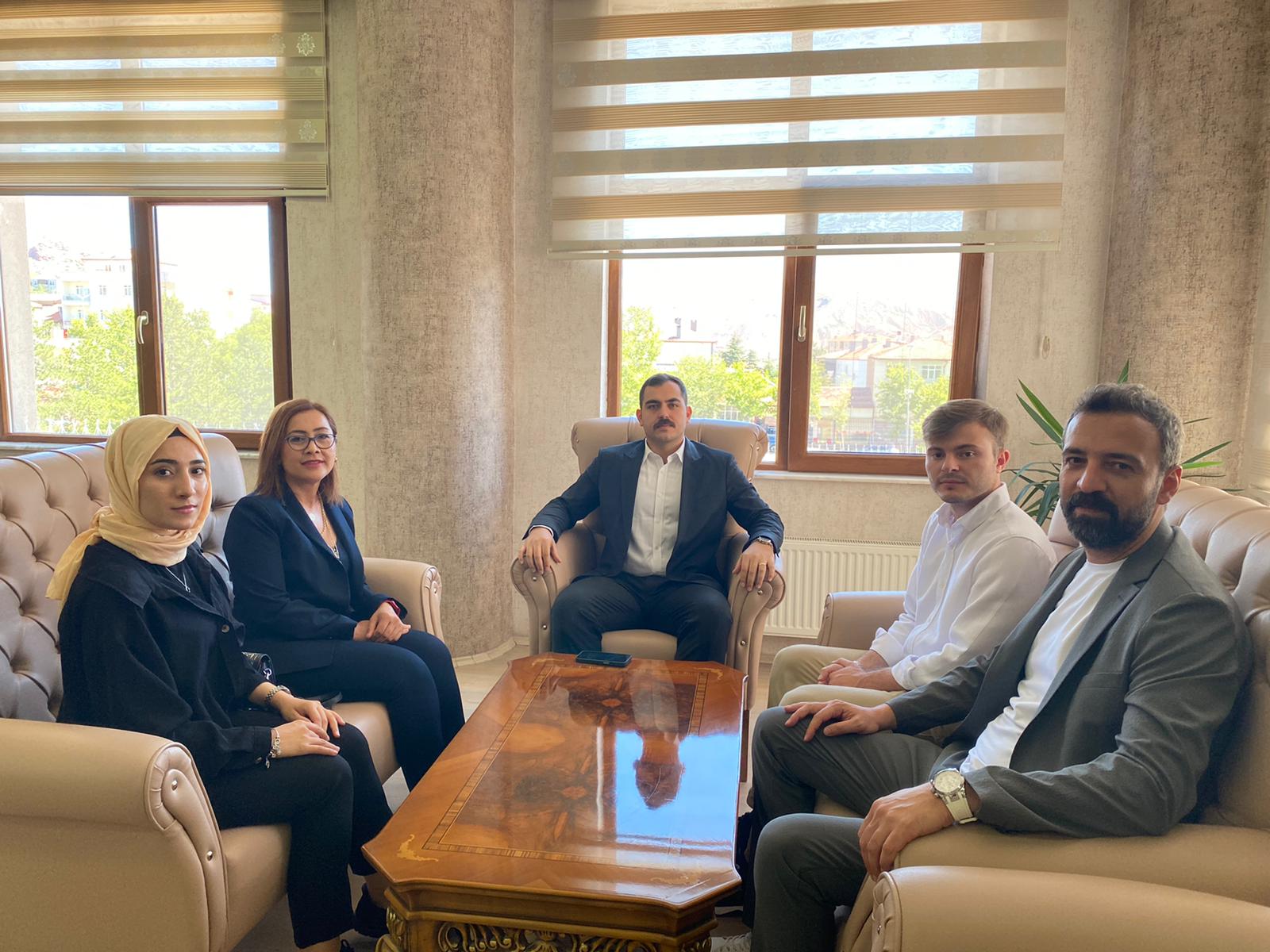 Delice MYO'dan Delice İlçesine Yeni Atanan  Kaymakam Mehmet Melih DALAN'a Hayırlı Olsun Ziyareti.