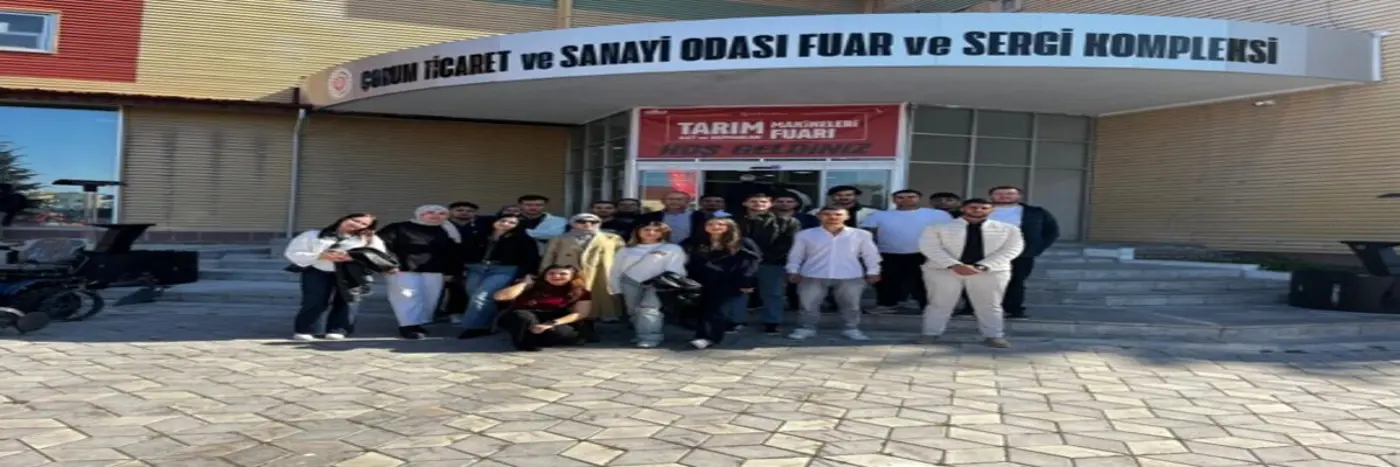 Delice Meslek Yüksekokulu Öğrencileri Çorum Tarım Fuarında Tarım Teknolojilerini Yerinde İnceledi