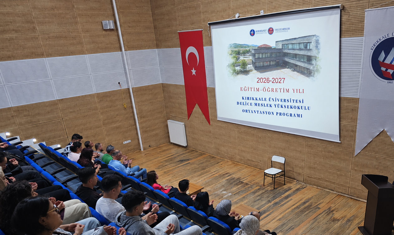 Delice Meslek Yüksekokulunda Oryantasyon Programı Gerçekleştirildi.