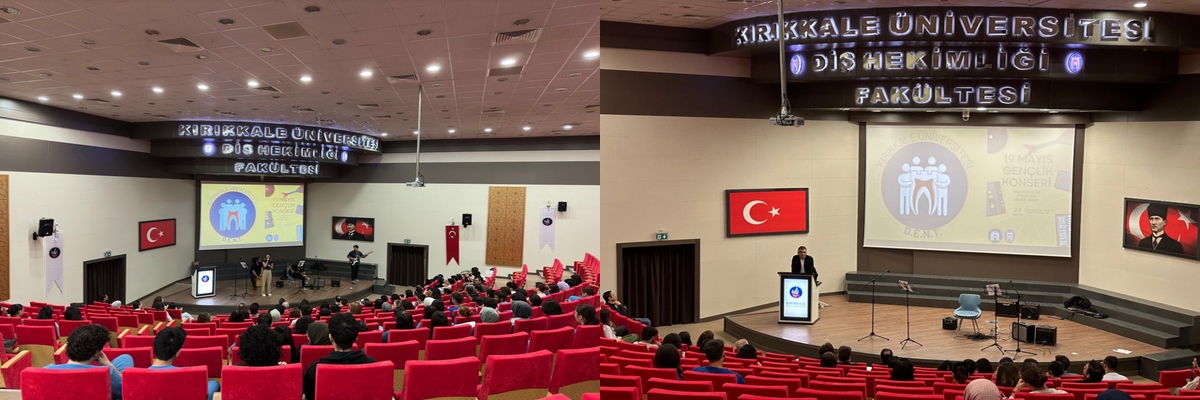 BESST-İVAL'24 kapsamında Diş Hekimleri Entelektüel Nesil Topluluğu tarafından 19 Mayıs Atatürk’ü Anma, Gençlik ve Spor Bayramı kutlamaları konseri, Dr.Öğr.Üyesi Zülfikar DEMİRTAĞ tarafından "Hayallerimizin Algoritması" konulu sunum gerçekleştirildi.