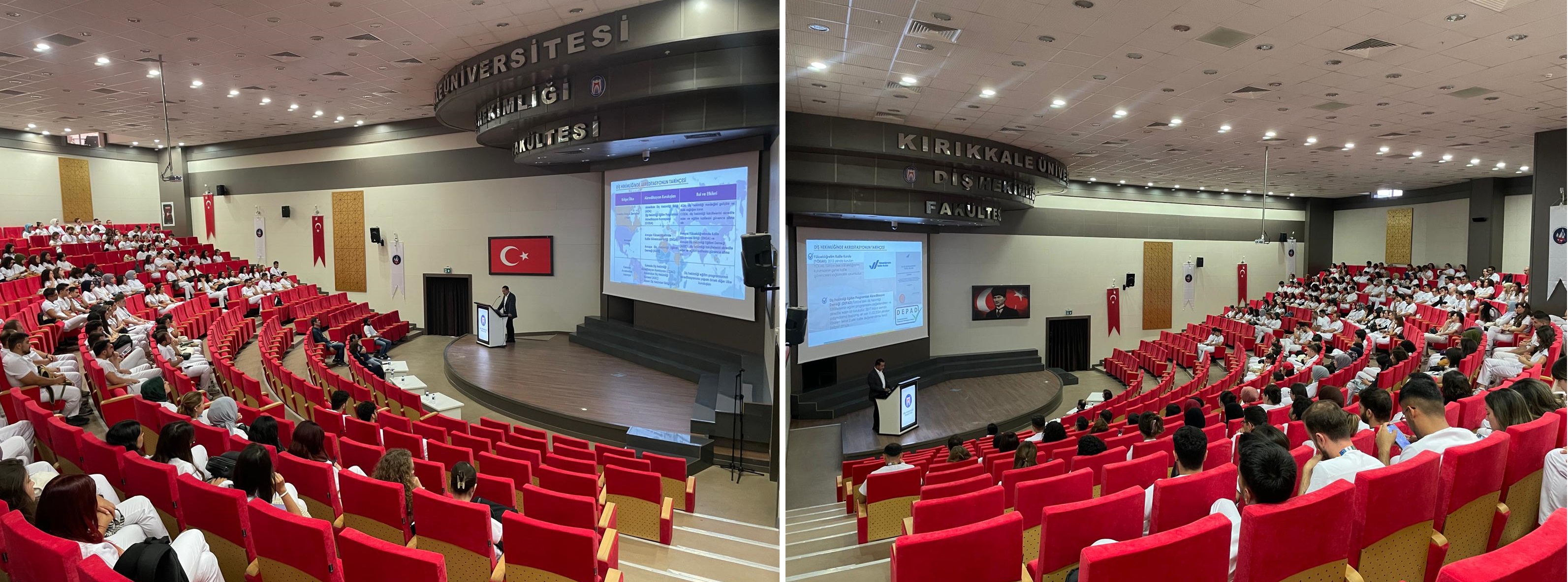 Fakültemiz 4. ve 5. Sınıf Öğrencilerine 2024-2025 Eğitim Öğretim Yılı Oryantasyon programı düzenlenmiştir. 09/09/2024