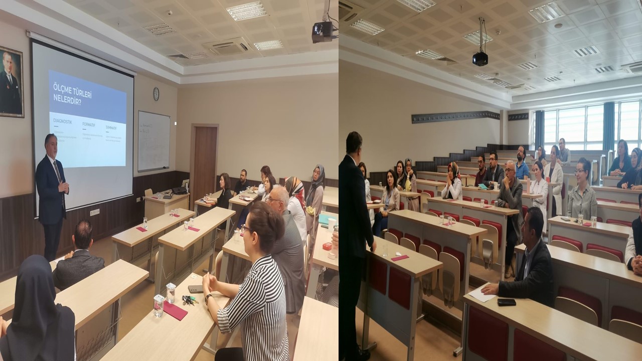 Başkent Üniversitesi Tıp Fakültesi Tıp Eğitimi Anabilim Dalı Öğr.Gör.Fazıl Serdar GÜREL’in konuşmacı olarak katılımıyla “Diş Hekimliği Lisans Eğitiminde Müfredat Geliştirme ve Ölçme-Değerlendirme’’ konulu konferans gerçekleştirildi.