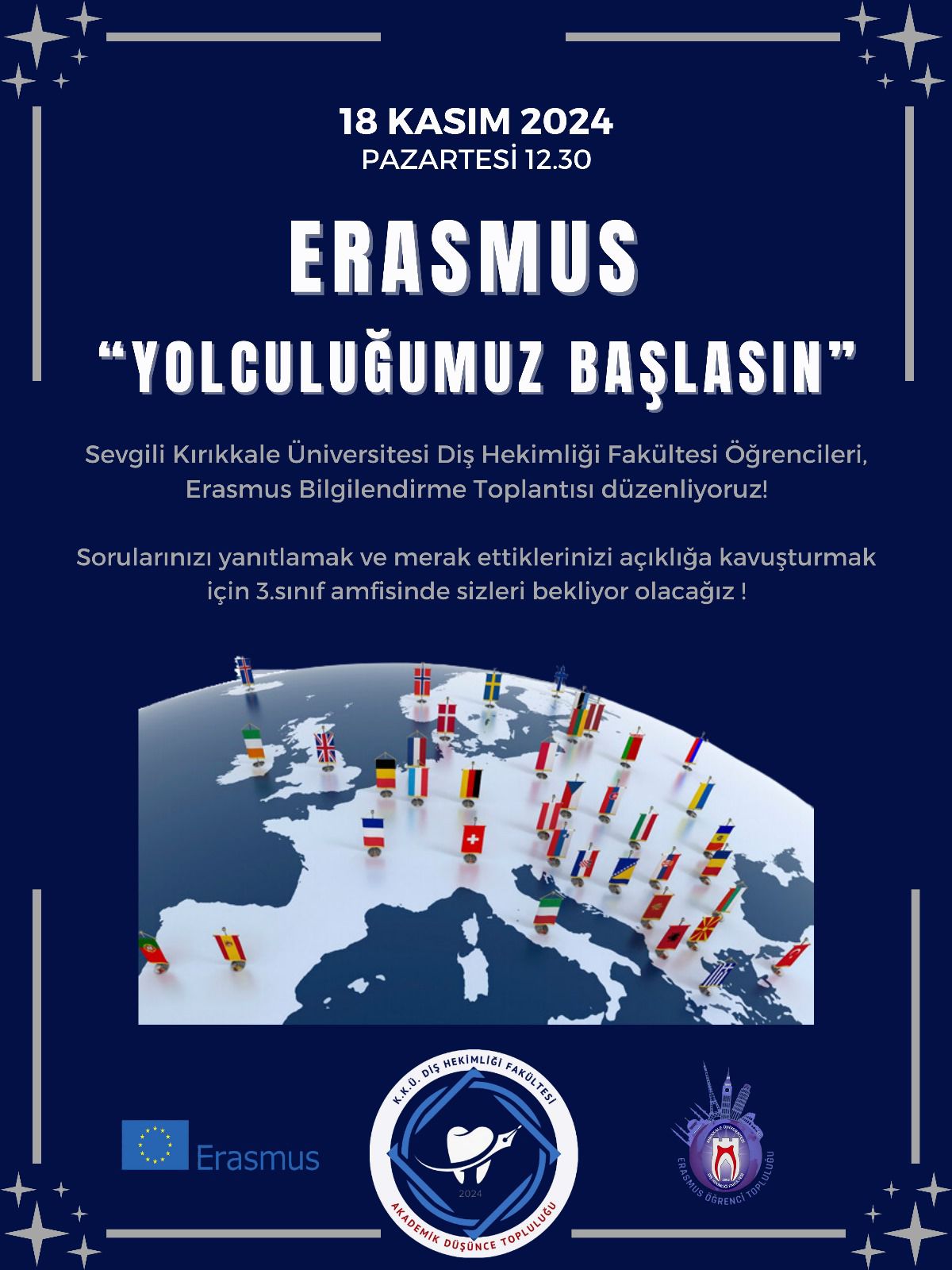 Erasmus Bilgilendirme Toplantısı gerçekleştirildi.