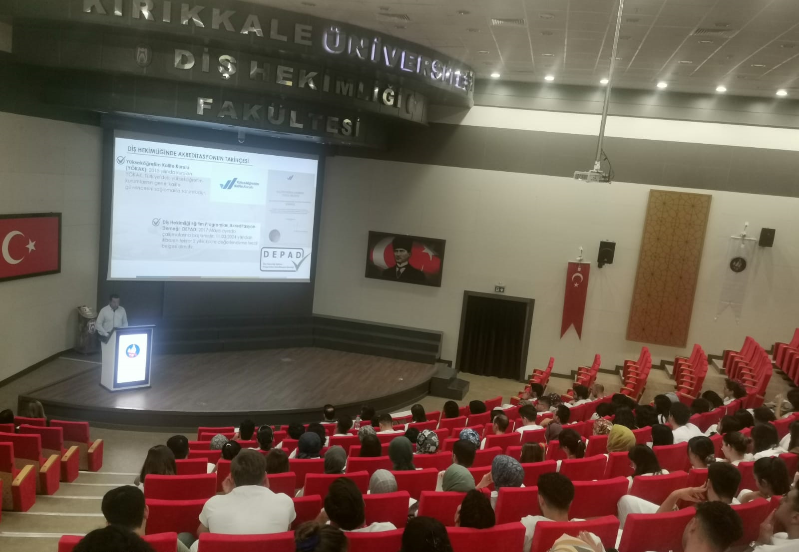 Fakültemiz 4. ve 5. Sınıf Öğrencilerimize 2025/2026 Eğitim Öğretim Yılı Oryantasyon Programı düzenlendi. (09/09/2025)