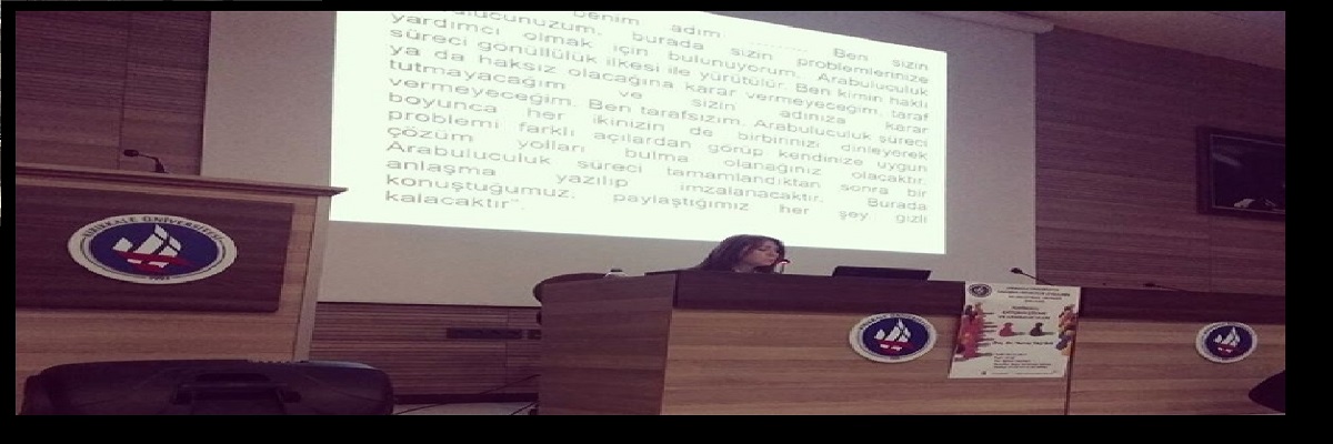 "Çatışma Çözme ve Arabuluculuk" Konferansı