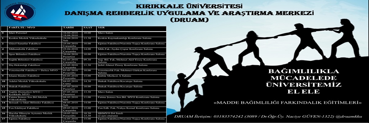 Bağımlılıkla Mücadele Farkındalık Eğitimi