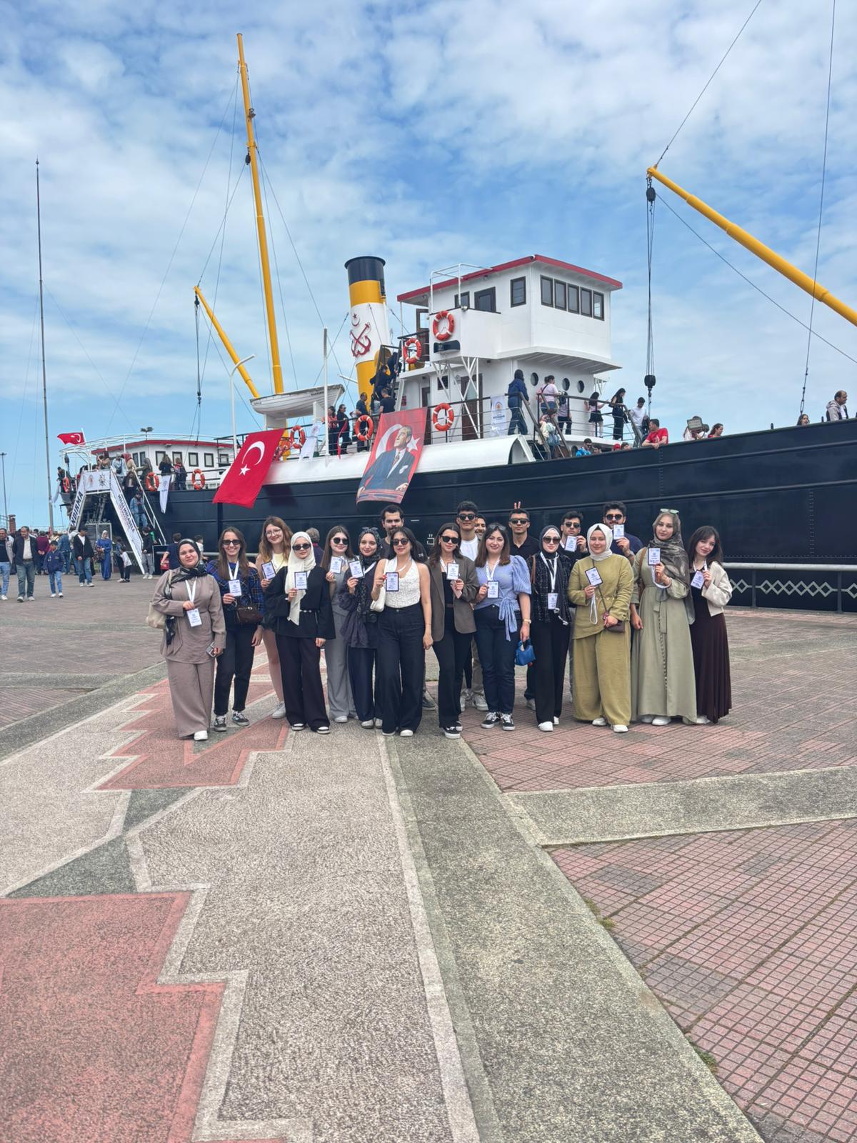 KÜMET Kulübü öğrencilerimiz 19 Mayıs'ta Samsun'dalar