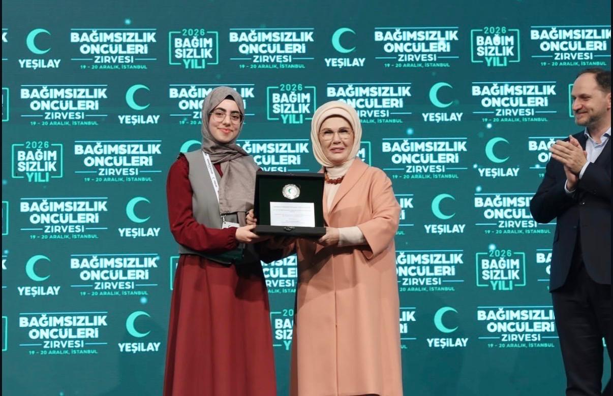 Kırıkkale Üniversitesi Genç Yeşilay Topluluğu’muzdan Türkiye Birinciliği