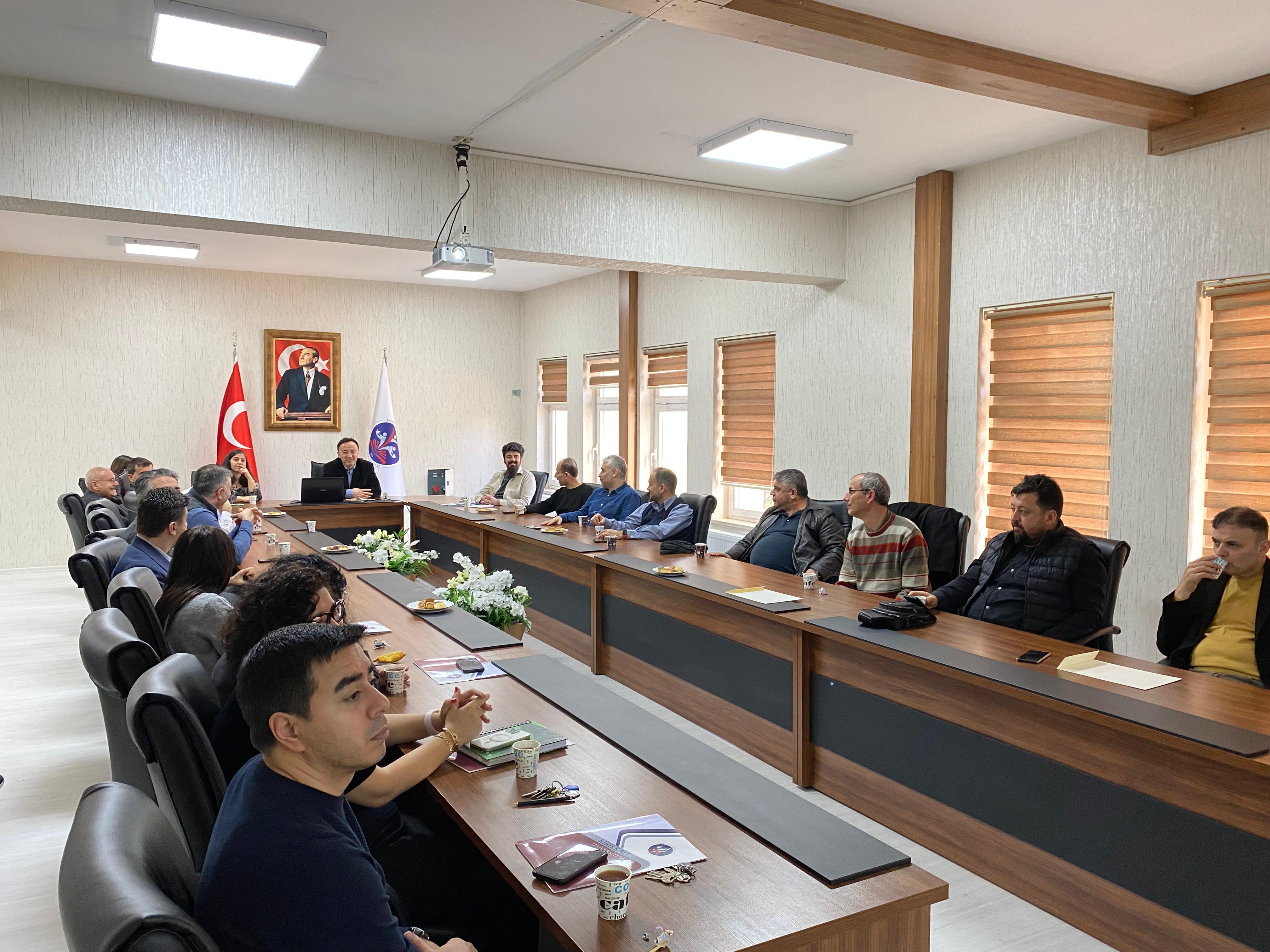 25-26 Bahar Dönemi Genişletilmiş Fakülte Yönetim Kurulu Toplantısı Gerçekleştirildi.