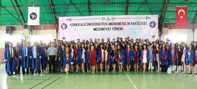 Bölümümüzde mezuniyet çoşkusu