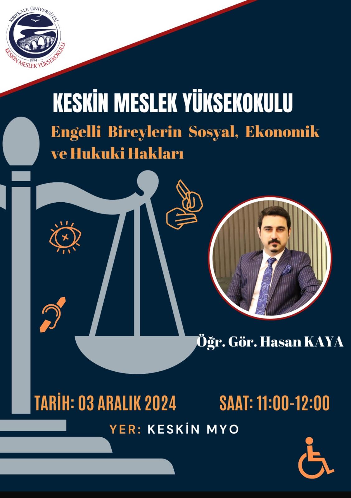 Engelli Bireylerin Sosyal, Ekonomi ve Hukuki Hakları 