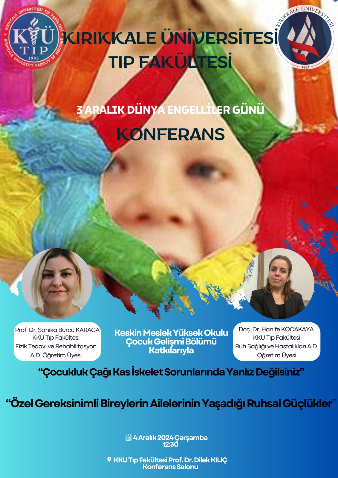 3 Aralık 2024 Dünya Engelliler Günü Konferans