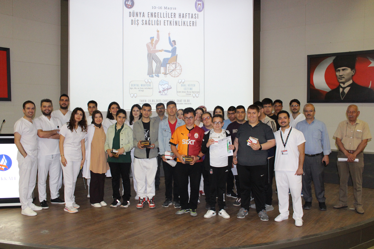 Üniversitemizden Engelliler Haftasına Özel Diş Sağlığı Etkinliği