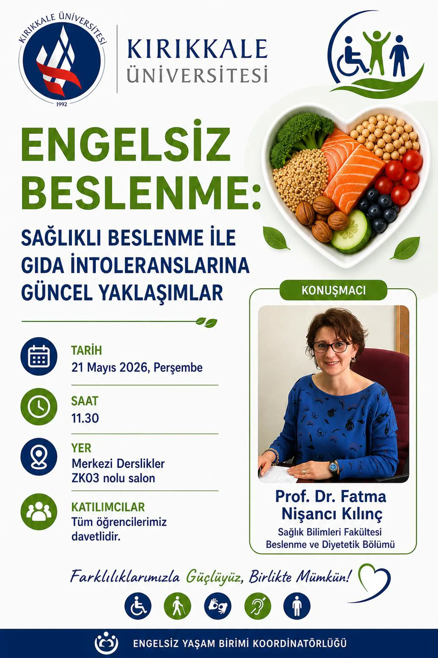 İktisadi ve İdari Bilimler Fakültesi Dünya Engelliler Haftası Etkinliği