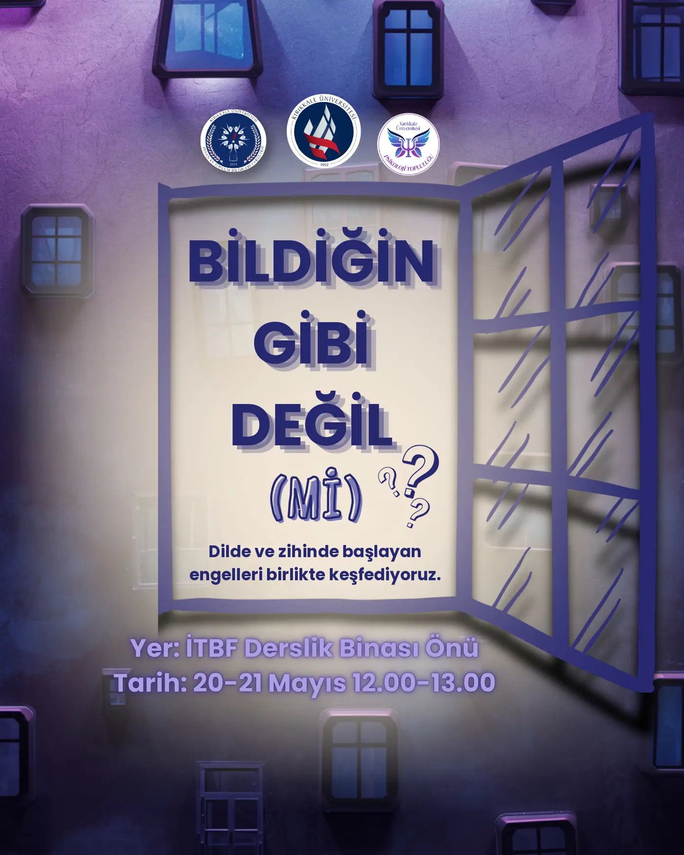 İnsan ve Toplum Bilimleri Fakültesi Dünya Engelliler Haftası Etkinliği