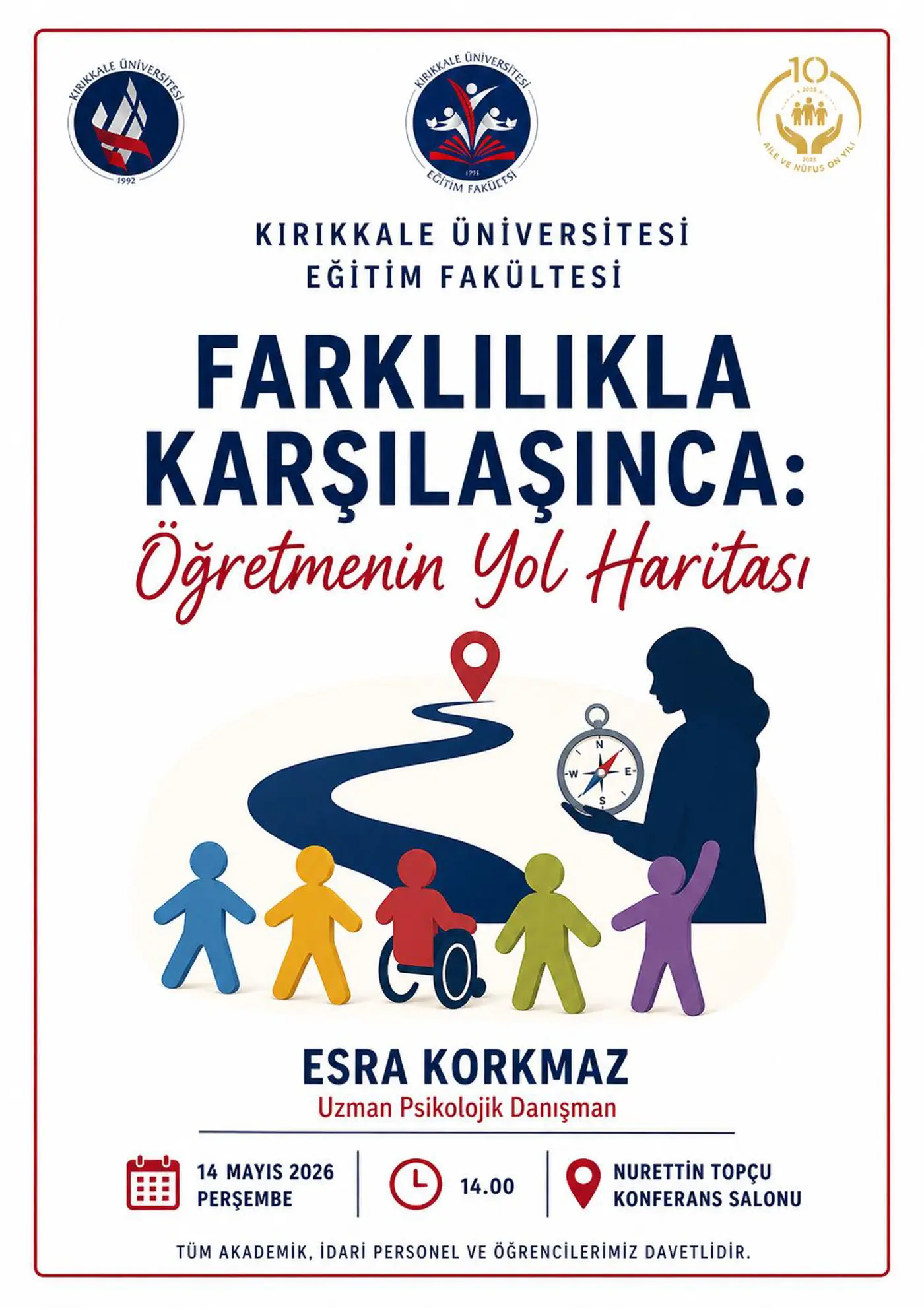 Eğitim Fakültesi Dünya Engelliler Haftası Etkinliği