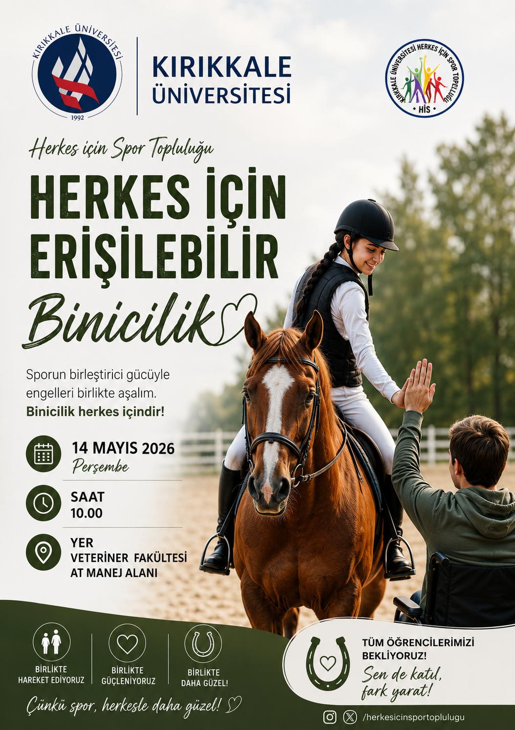 Herkes İçin Spor Topluluğu Dünya Engliiler Haftası Etkinliği