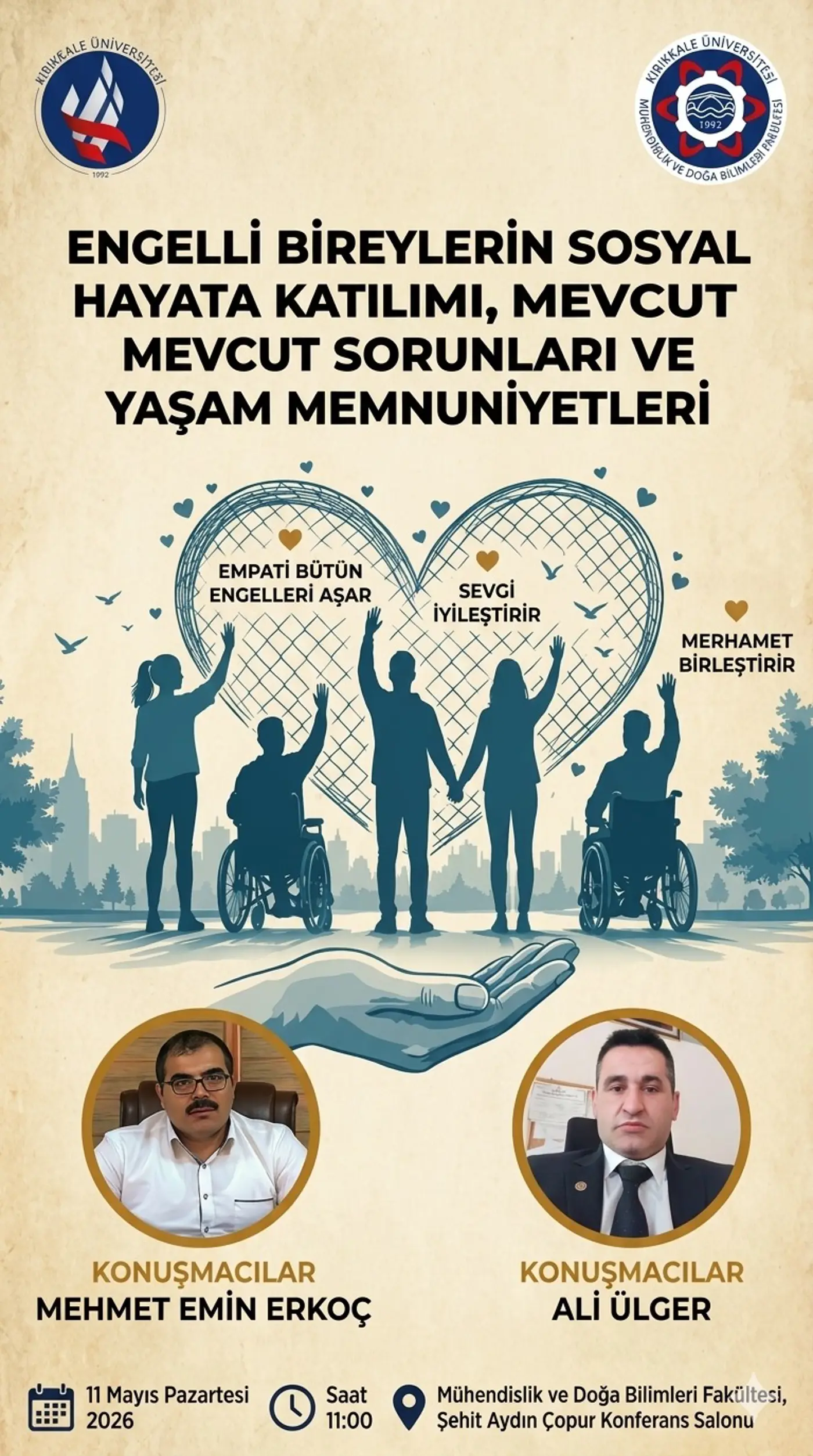 Mühendislik ve Doğa Bilimleri Fakültesi Dünya Engelliler Haftası Etkinliği