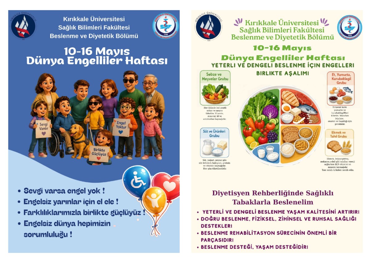 Sağlık Bilimleri Fakültesi Beslenme ve Diyetetik Bölümü