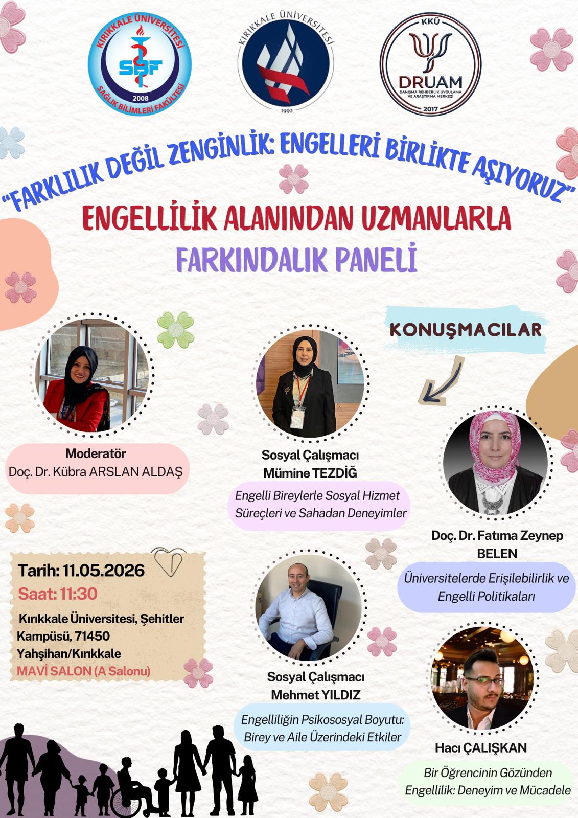 Sağlık Bilimleri Fakültesi Dünya Engelliler Haftası Etkinliği