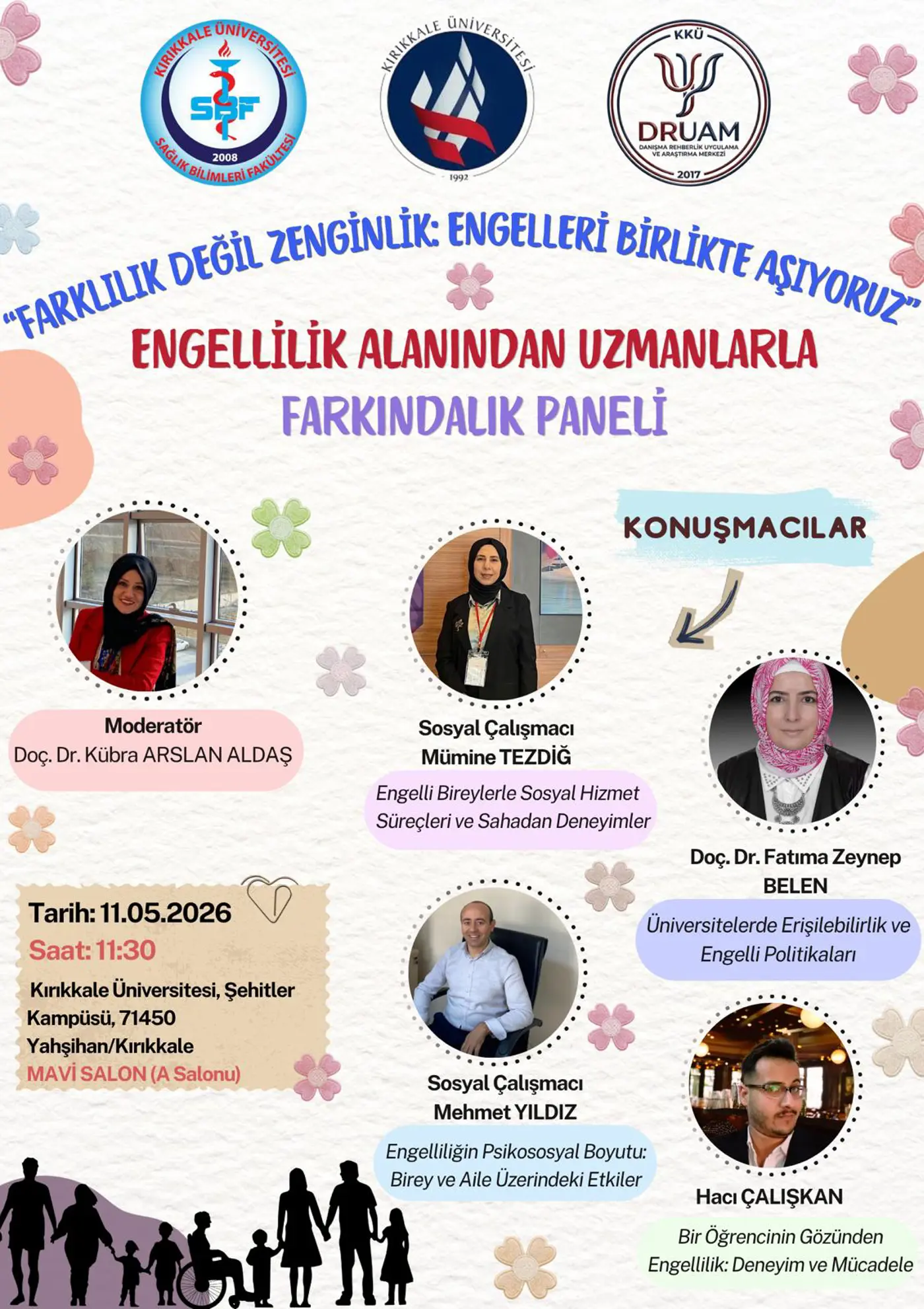 Sağlık Bilimleri Fakültesi Dünya Engelliler Haftası Etkinliği