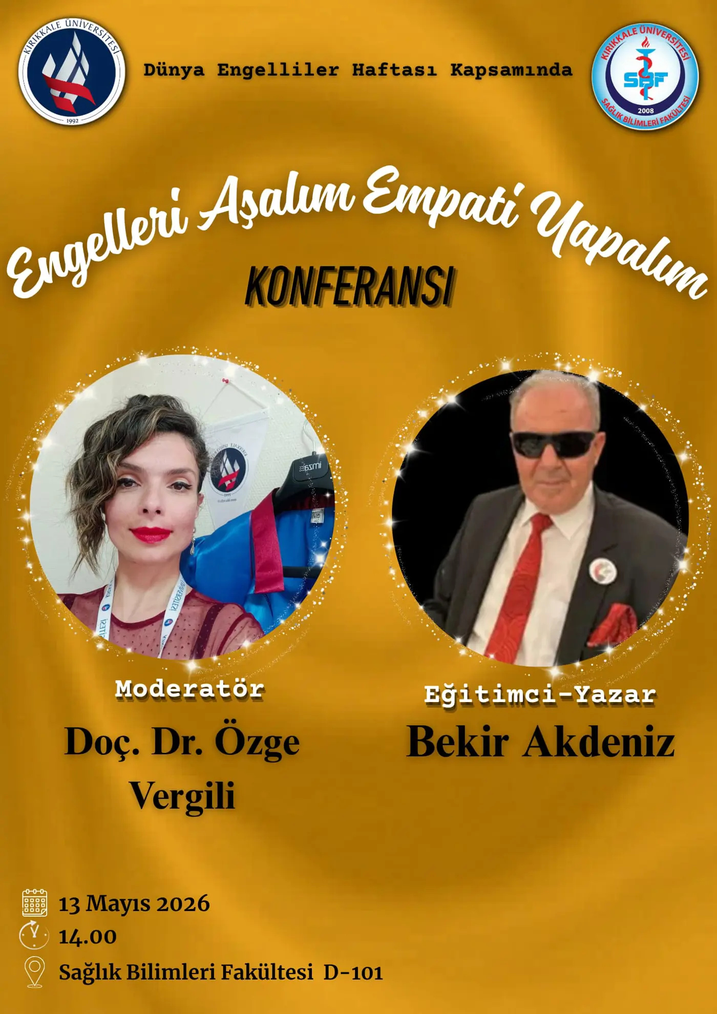 Sağlık Bilimleri Fakültesi (2) 10-16 Mayıs Dünya Engelliler Haftası
