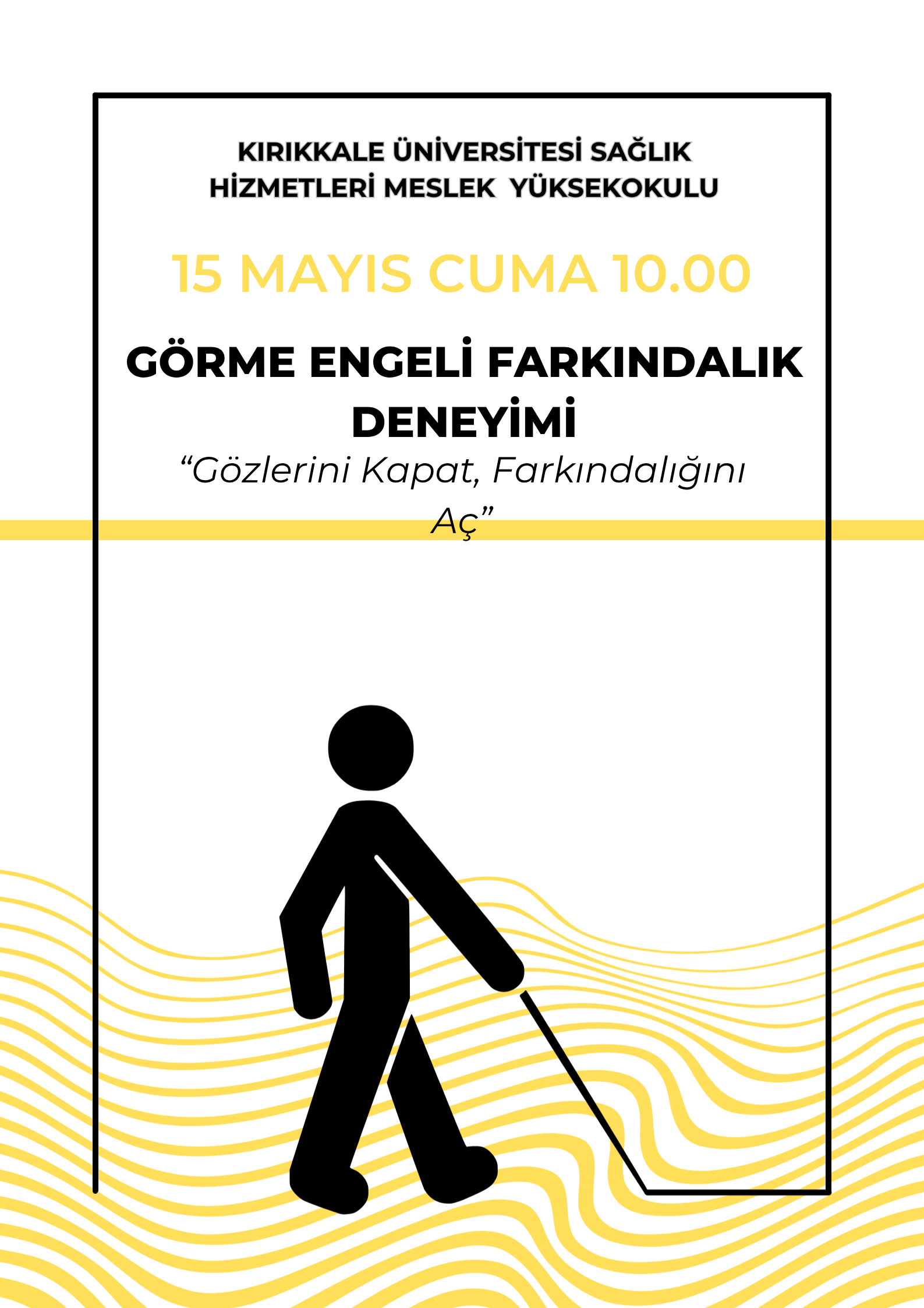 Sğlık Hizmetleri Meslek Yüksekokulu Dünya Engelliler Haftası Etkinliği