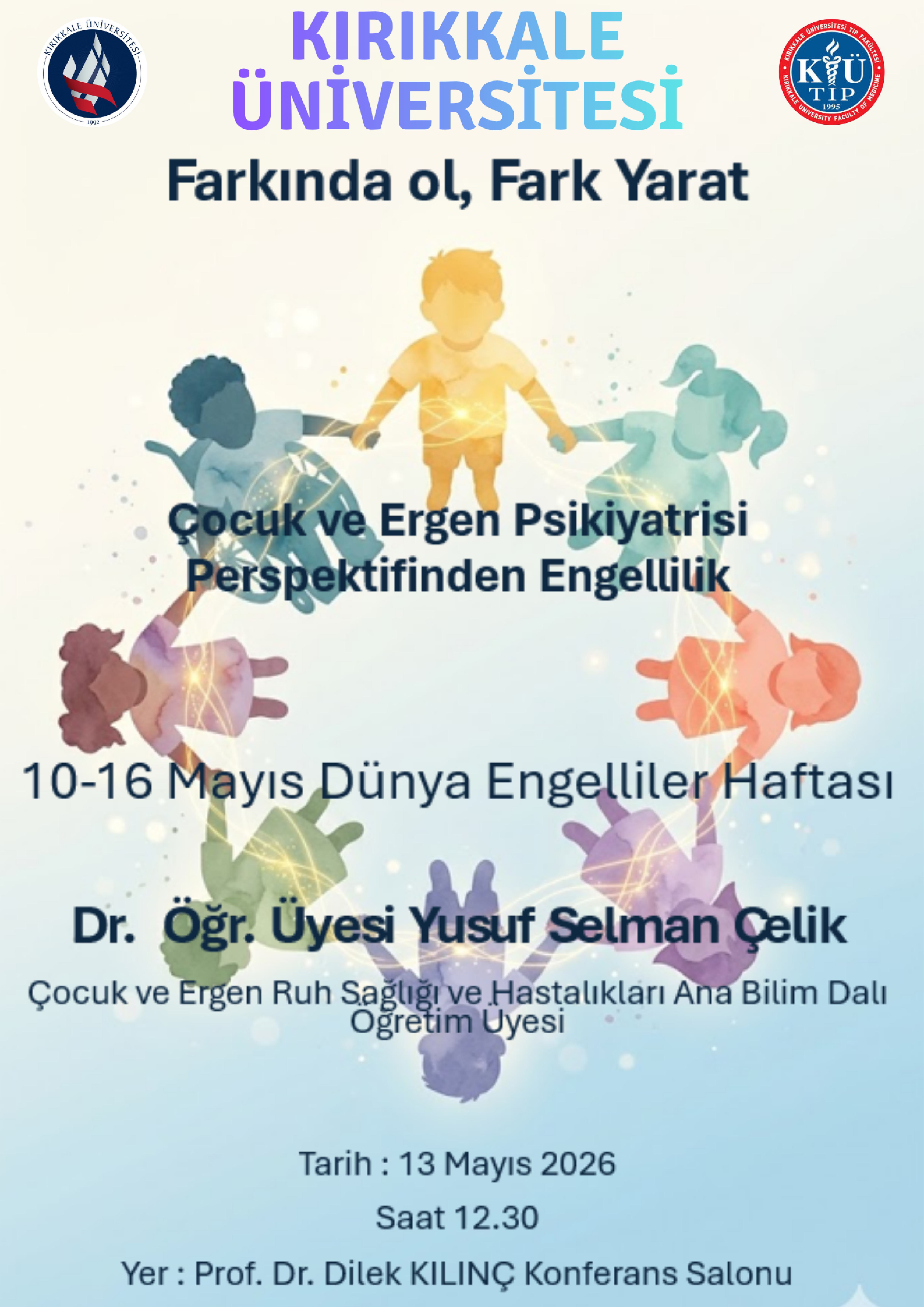 Tıp Fakültesi Dünya Engelliler Haftası Etkinliği