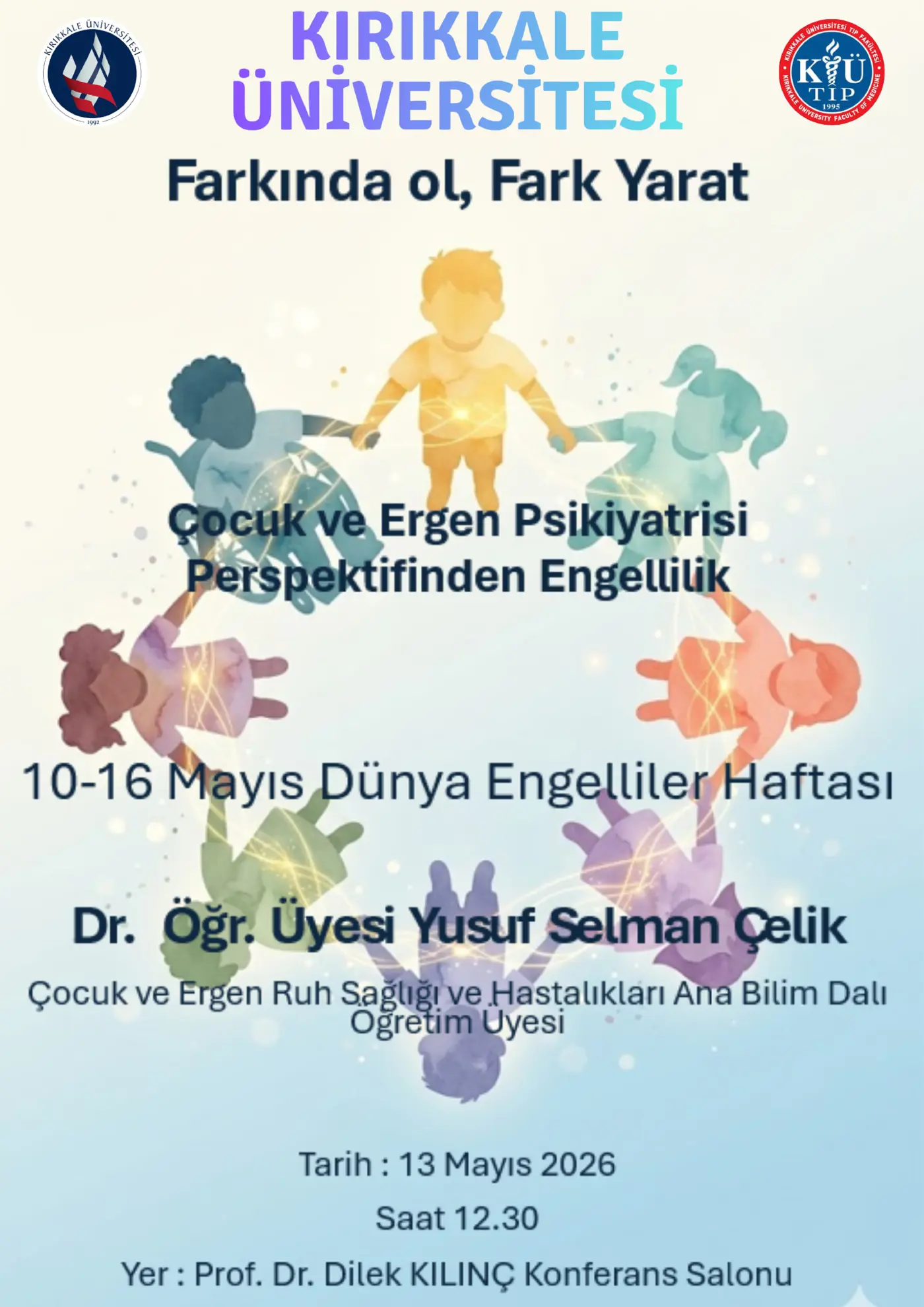Tıp Fakültesi Dünya Engelliler Haftası Etkinliği