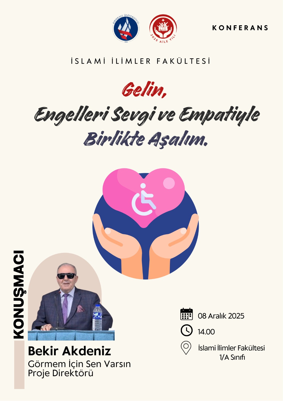 İslami İlimleri Fakültesi 3 Aralık Dünya Engelliler Günü