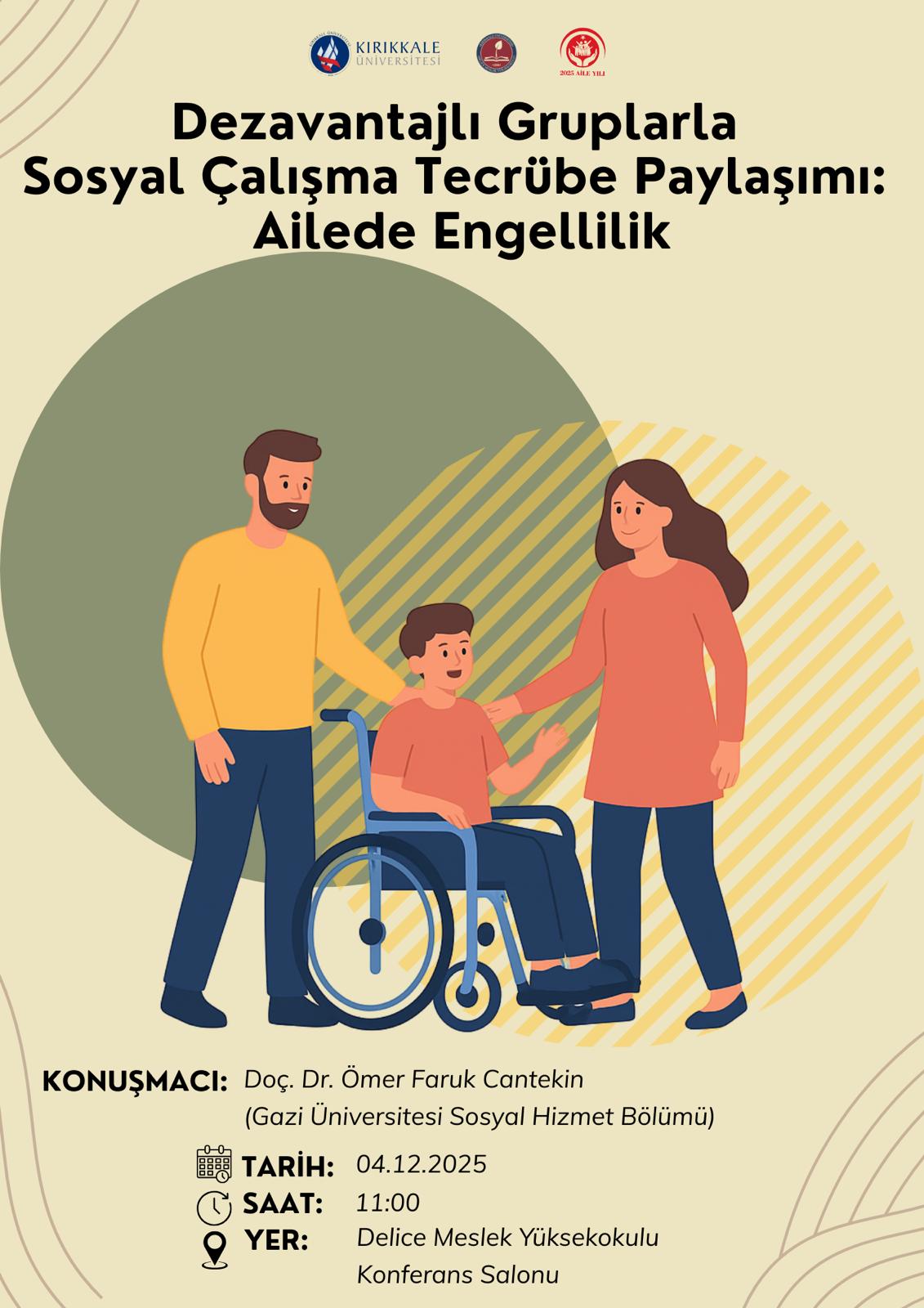 Delice Meslek Yüksekokulu 3 Aralık Dünya Engelliler Günü