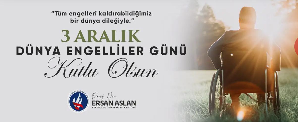3 Aralık Dünya Engelliler Günü