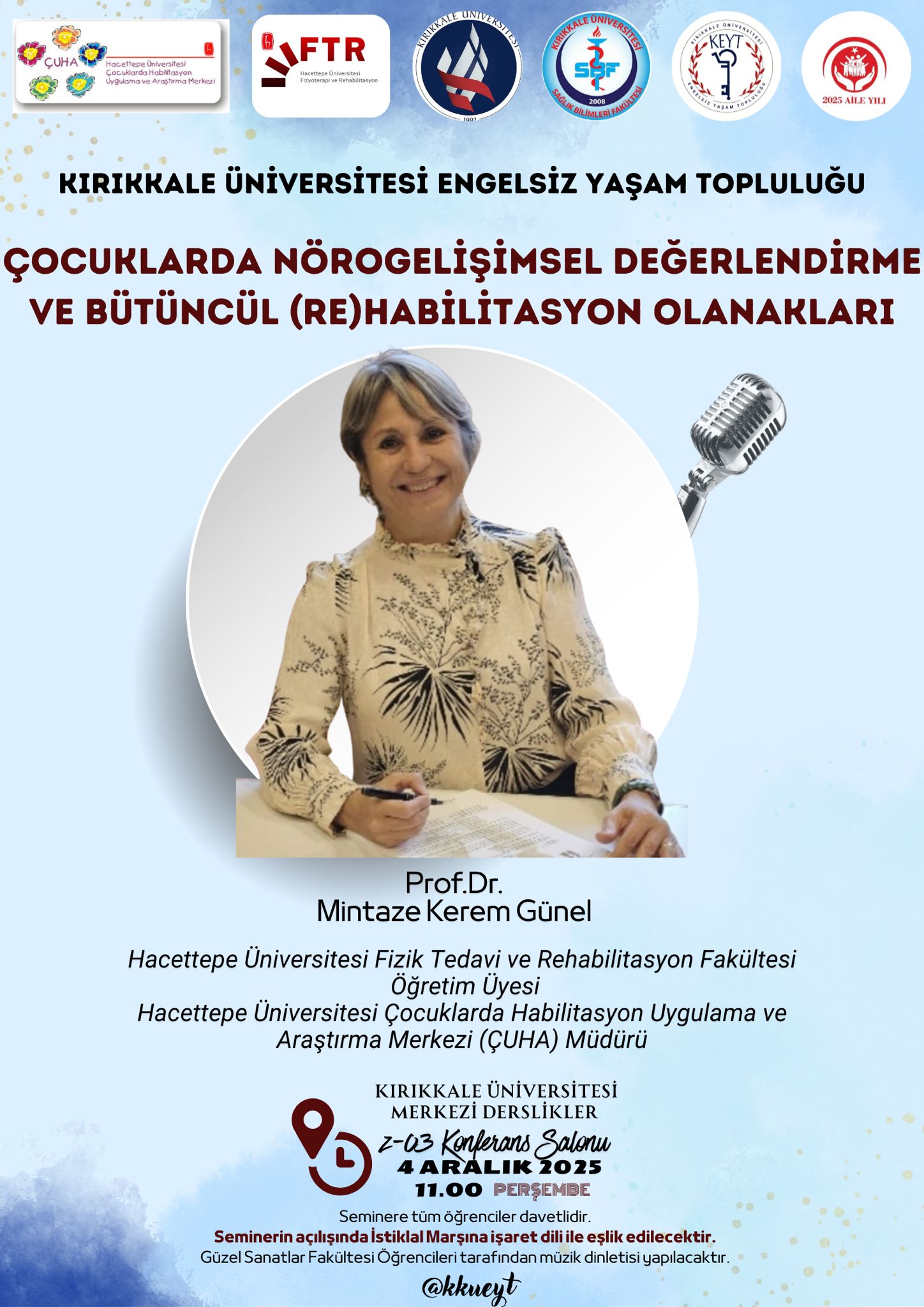 Sağlık Bilimleri Fakültesi 3 Aralık Dünya Engelliler Günü