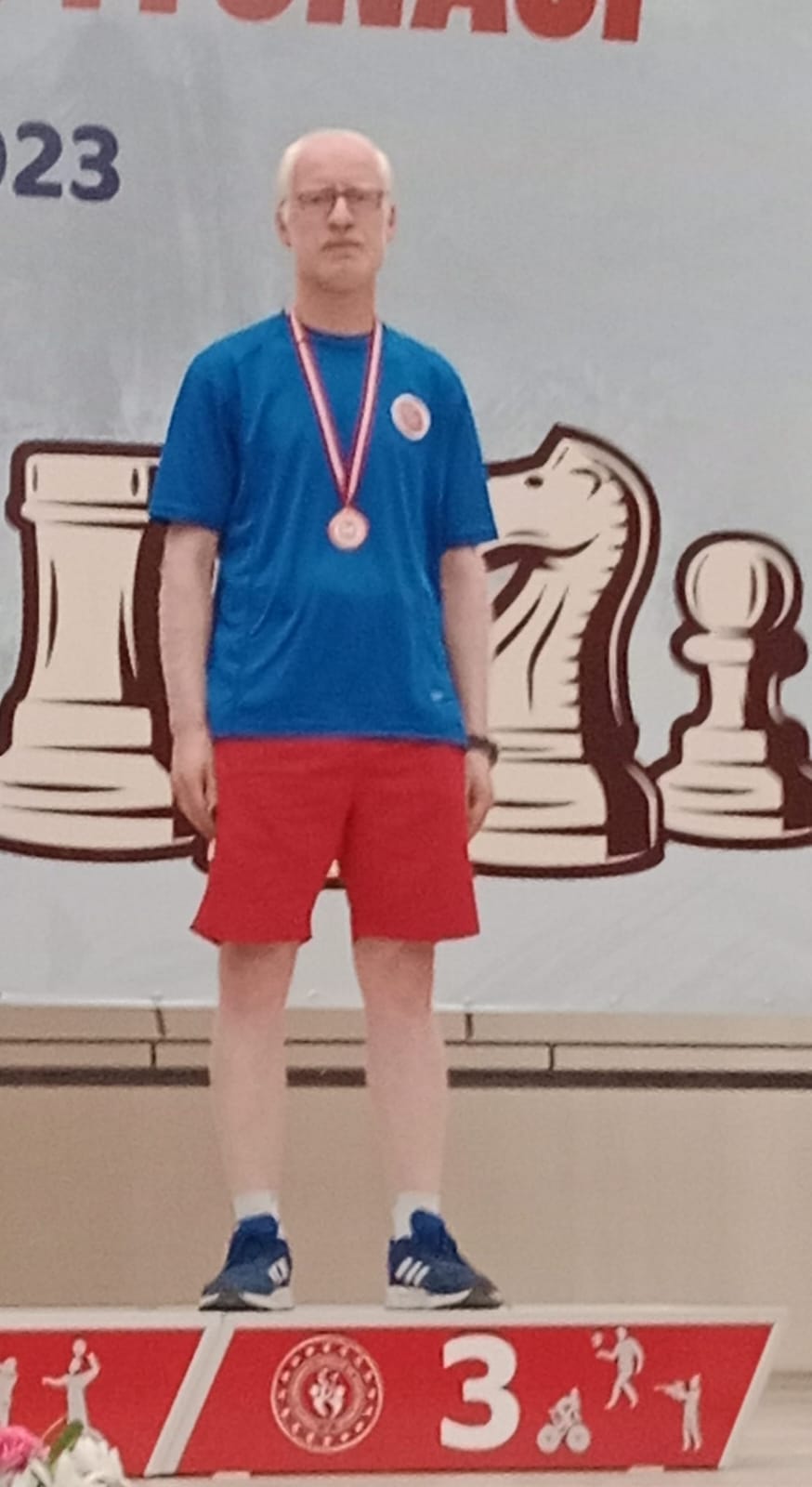 Personelimiz İbrahim Ünlü'de Türkiye Görme Engelliler Satranç Şampiyonası'nda Üçüncü Oldu