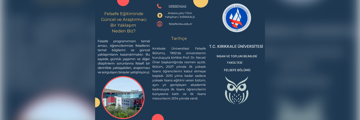 Felsefe Bölüm Tanıtımı - 2025