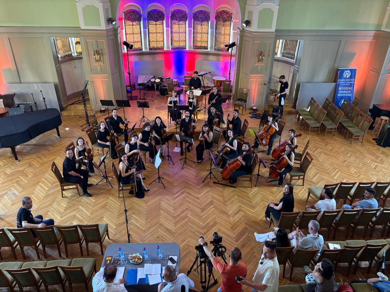  Kırıkkale Üniversitesi Oda Orkestrası 44th Bydgoszcz Musical Impressions Uluslararası Müzik Festivaline Katıldı