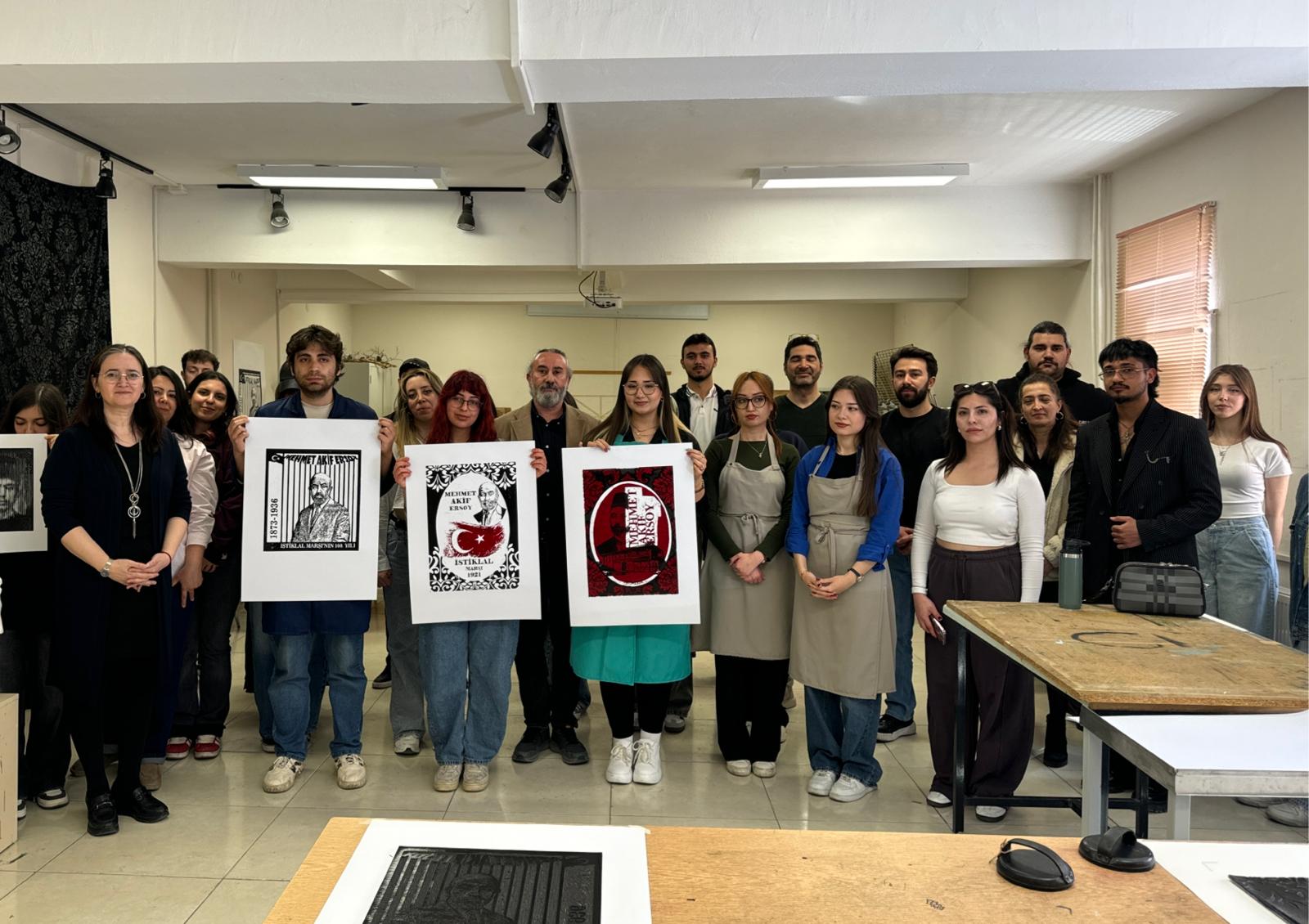 Güzel Sanatlar Fakültemizde “İstiklal Marşı’nın Kabulü ve Mehmet Akif Ersoy’u Anma Günü” Etkinliği