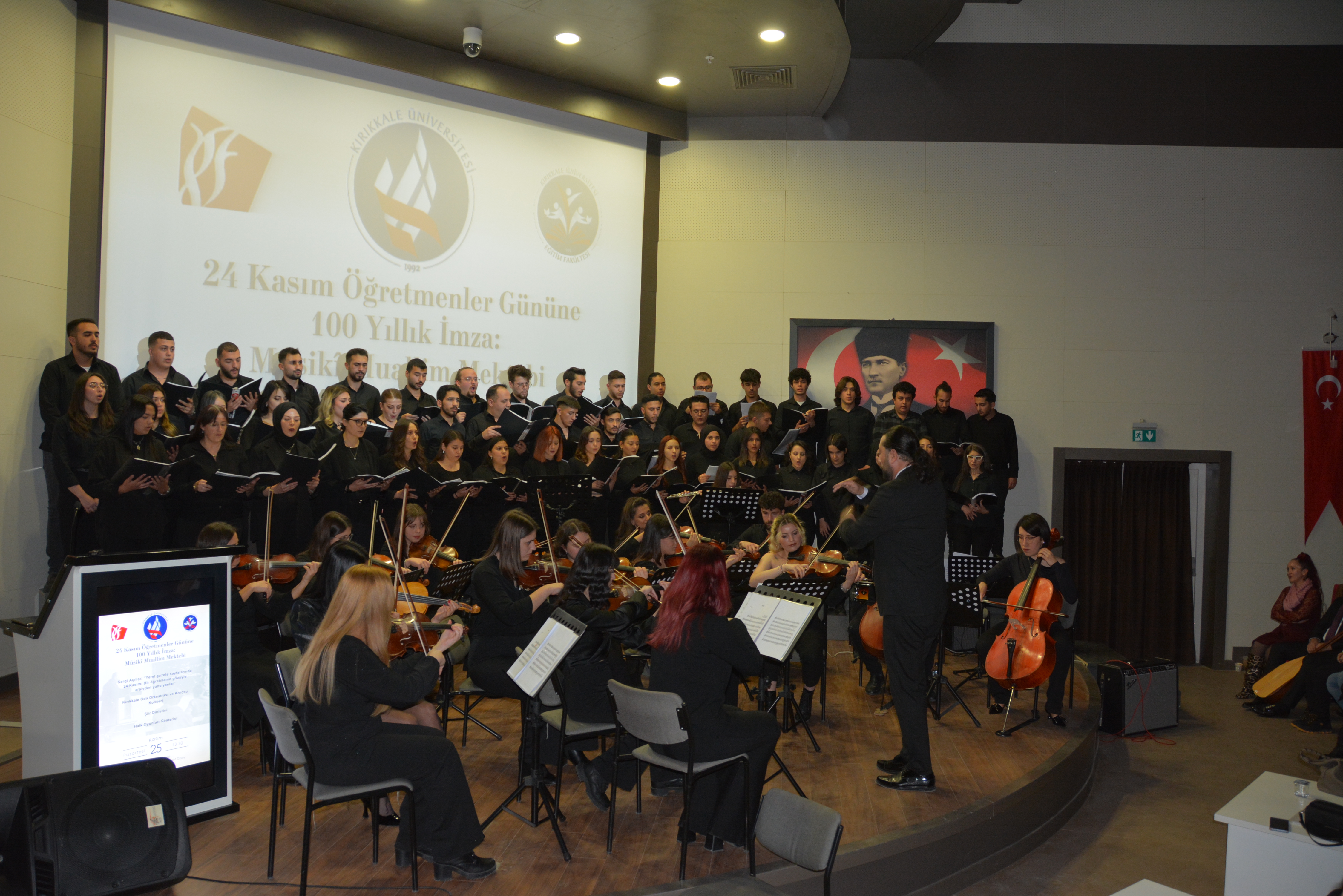 Öğretmenler Günü Etkinliklerinde Musiki Muallim Mektebi`nin 100. Yılı Kutlandı