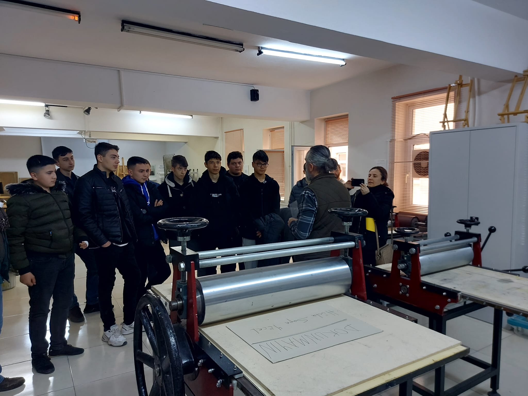 Gazi Meslek ve Teknik Anadolu Lisesinden Üniversitemize Ziyaret