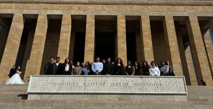 Türk Hukuk Topluluğunun "Anıtkabir ve TBMM Ziyareti" 