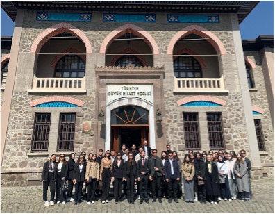 Türk Hukuk Topluluğu'nun Türkiye Büyük Millet Meclisi ve Ⅱ. TBMM Binası (Cumhuriyet Müzesi) Ziyareti