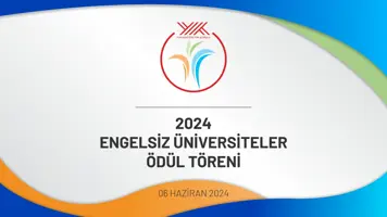 Fakültemiz 2024 Engelsiz Üniversiteler Ödül Töreninde "Turuncu Bayrak" ile Ödüllendirildi