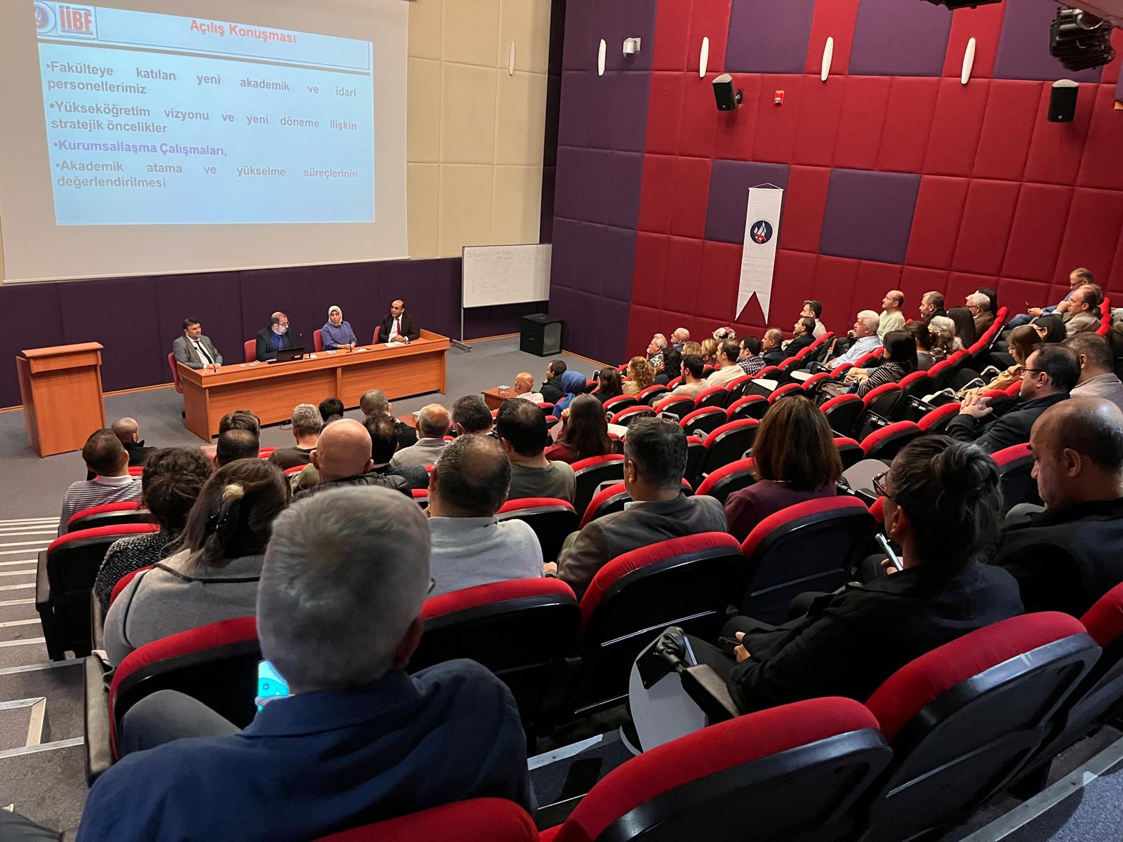 Güz Dönemi Akademik Genel Kurul Toplantısı Gerçekleştirildi (İİBF)