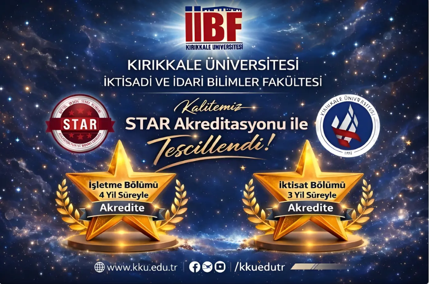 Kalitemiz Tescillendi (İİBF)