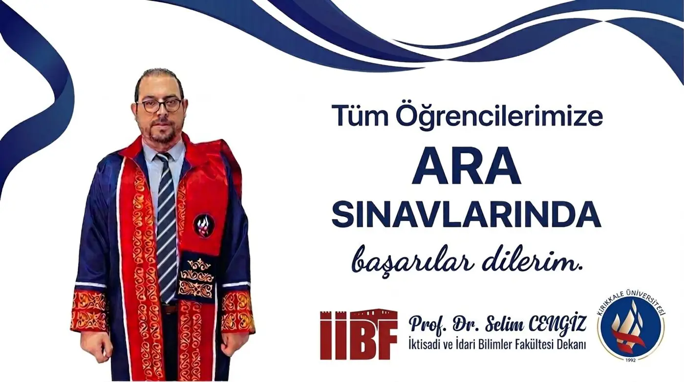 Ara Sınav Başarılar Mesajı (İİBF)
