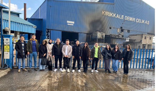 İş Yeri/Kurum Ziyaretleri Kapsamında Teknik Gezi Düzenlendi (İİBF)