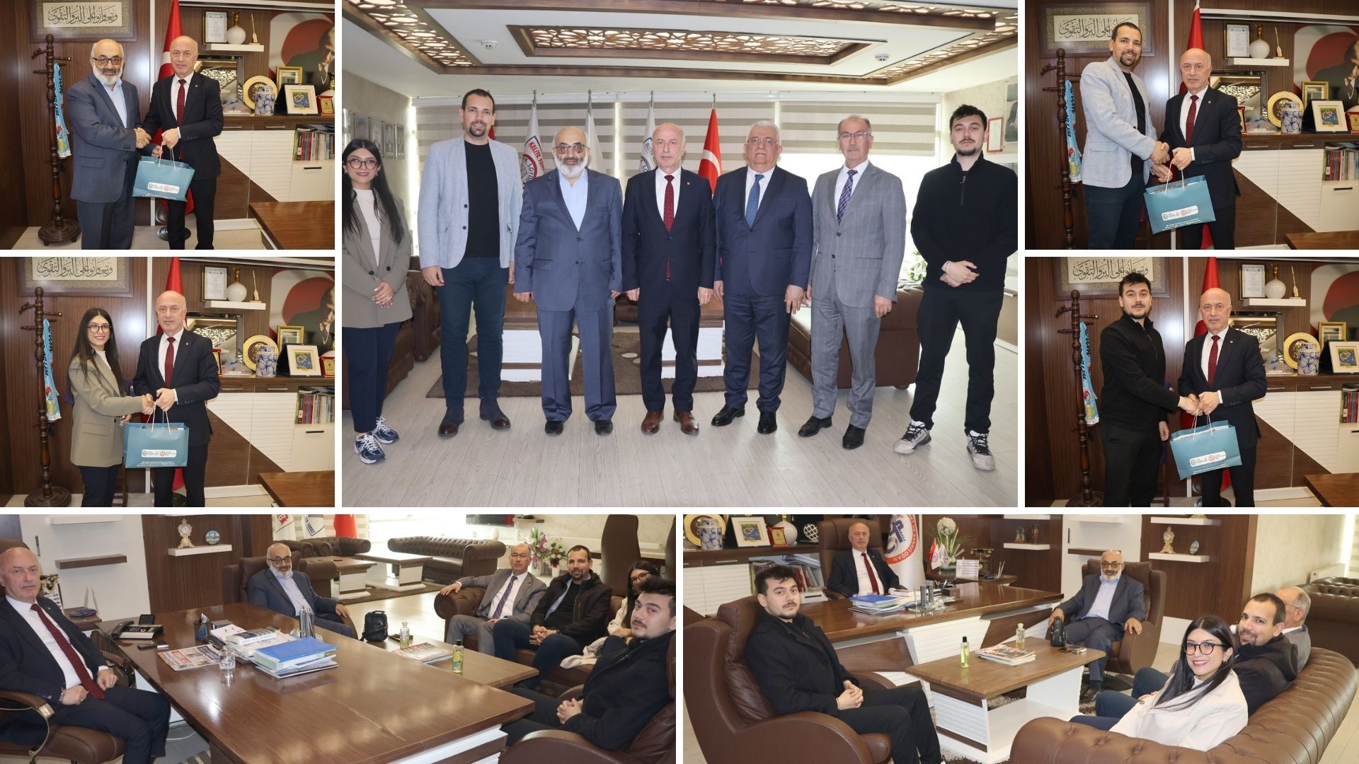 Toplumsal Katkı Faaliyetleri Kapsamında Kırıkkale Ticaret ve Sanayi Odası Ziyareti Ger&#231;ekleşti (İİBF)